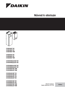 EHBH-E6V9W,EHBX-E6V9W,EHVH-UE6V9W,EHVX-E3V6V,9W_4PCS629084-1_Operation manual_Czech download